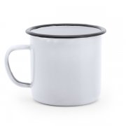 Металлическая кружка ANON, Белый