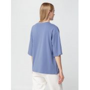 Футболка унисекс оверсайз Street Vibes, синяя (лавандовая) арт. 16900.14