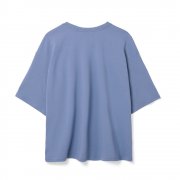 Футболка унисекс оверсайз Street Vibes, синяя (лавандовая) арт. 16900.14