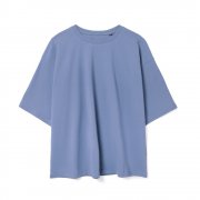 Футболка унисекс оверсайз Street Vibes, синяя (лавандовая) арт. 16900.14