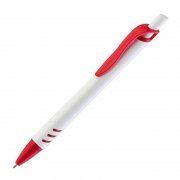 Ручка шариковая "Boston" белый с красным