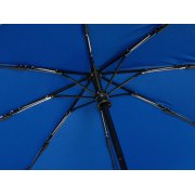 Зонт складной «Lumet» с куполом из переработанного пластика, автомат