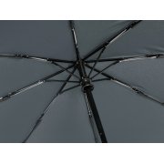 Зонт складной «Lumet» с куполом из переработанного пластика, автомат