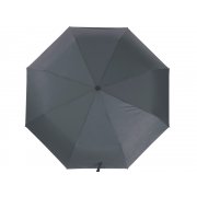 Зонт складной «Lumet» с куполом из переработанного пластика, автомат