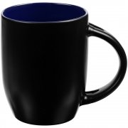 Кружка-хамелеон Melty с ложкой, черная с синим арт. 15754.40 Кружка-хамелеон Melty с ложкой, черная с синим арт. 15754.40