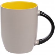 Кружка-хамелеон Melty с ложкой, черная с желтым арт. 15754.80 Кружка-хамелеон Melty с ложкой, черная с желтым арт. 15754.80