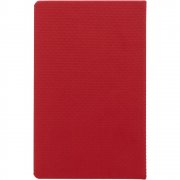 Ежедневник Duplex, недатированный, белый с красным