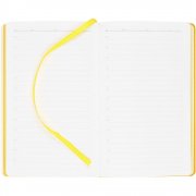 Ежедневник Duplex, недатированный, белый с желтым