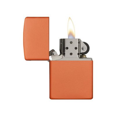 Зажигалка ZIPPO Classic с покрытием Orange Matte