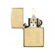 Зажигалка ZIPPO Venetian® с покрытием High Polish Brass