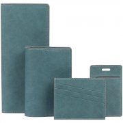 Обложка для паспорта Petrus, голубая арт. 15526.14