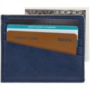 Чехол для карточек Petrus, синий арт. 15528.40 Чехол для карточек Petrus, синий арт. 15528.40