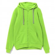 Толстовка на молнии с капюшоном Siverga Heavy, зеленое яблоко арт. 6927.94