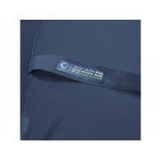 Зонт-трость «Okobrella» с деревянной ручкой и куполом из переработанного пластика