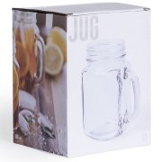 Кружка-банка COCTAIL прозрачный