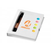 Набор стикеров «Expose» с ручкой и блокнотом А7