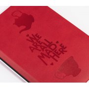 Ежедневник недатированный "Аскона", формат А5, гибкая обложка красный