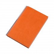 Ежедневник недатированный "Аскона", формат А5, гибкая обложка оранжевый