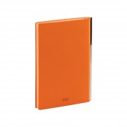 Ежедневник недатированный "Аскона", формат А5, гибкая обложка оранжевый