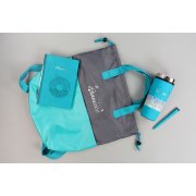 Ежедневник недатированный "Аскона", формат А5, гибкая обложка бирюзовый