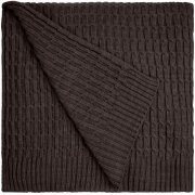 Плед Slumberland, коричневый меланж арт. 16746.59