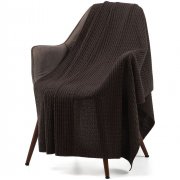 Плед Slumberland, коричневый меланж арт. 16746.59