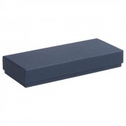 Коробка Notes с ложементом для ручки и флешки, синяя арт. 16531.40 Коробка Notes с ложементом для ручки и флешки, синяя арт. 16531.40