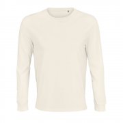 Футболка унисекс с длинным рукавом Pioneer LSL, молочная арт. 03982104