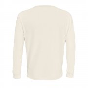 Футболка унисекс с длинным рукавом Pioneer LSL, молочная арт. 03982104