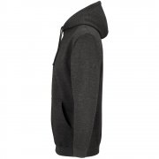 Худи унисекс Condor, черный меланж арт. 03815348 Худи унисекс Condor, черный меланж арт. 03815348