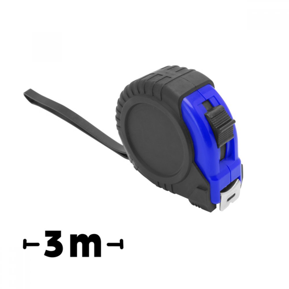 Рулетка 3 м RIVET, Королевский синий арт. TO0105S105 Рулетка 3 м RIVET, Королевский синий арт. TO0105S105