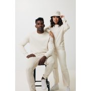 Свитшот Iqoniq Denali из переработанного неокрашенного хлопка, унисекс, 340 г/м²