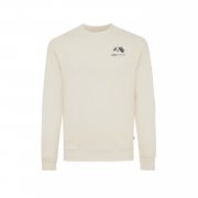 Свитшот Iqoniq Denali из переработанного неокрашенного хлопка, унисекс, 340 г/м²