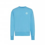 Свитшот Iqoniq Kruger из переработанного хлопка, свободный крой, унисекс, 340 г/м²