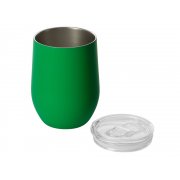 Вакуумная термокружка «Sense Gum», непротекаемая крышка, soft-touch