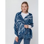 Палантин с бахромой на заказ Rinn Fint, полушерсть