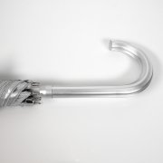 Зонт-трость SILVER, пластиковая ручка, полуавтомат Серый арт. 8100/30 Зонт-трость SILVER, пластиковая ручка, полуавтомат Серый арт. 8100/30