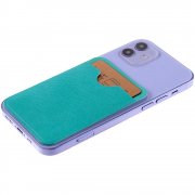 Чехол для карты на телефон Devon, бирюзовый арт. 15605.49