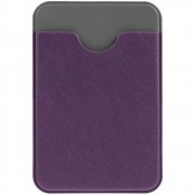Чехол для карты на телефон Devon, фиолетовый с серым арт. 15605.70