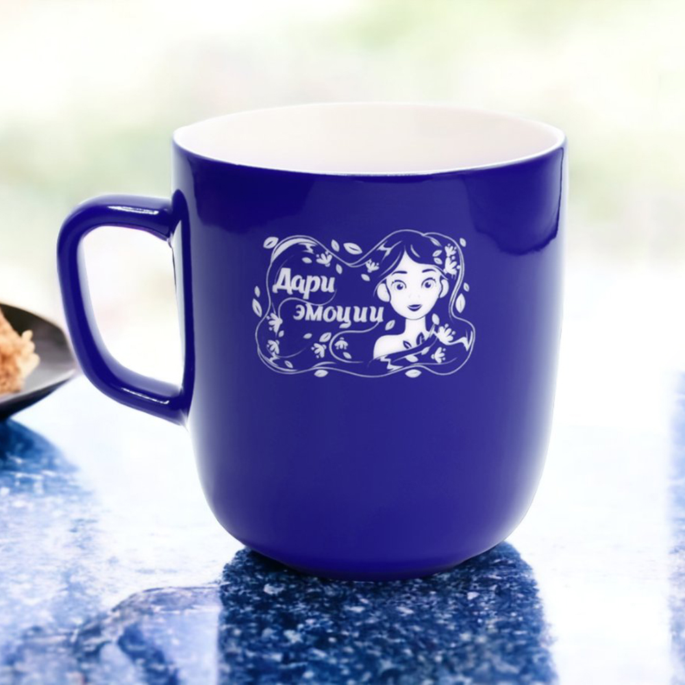 Кружка Siena, темно-синяя арт. 6135.15 Кружка Siena, темно-синяя арт. 6135.15