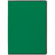 Ежедневник Frame, недатированный, зеленый с серым