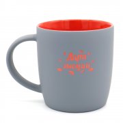 Кружка Spring, софт-тач, красная арт. 6136.05 Кружка Spring, софт-тач, красная арт. 6136.05