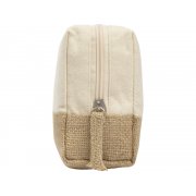 Косметичка «Jute» с ручкой из хлопка и джута