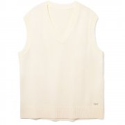 Жилет оверсайз унисекс Tad в сумке, молочно-белый арт. 16435.61 Жилет оверсайз унисекс Tad в сумке, молочно-белый арт. 16435.61