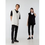 Жилет оверсайз унисекс Tad в сумке, молочно-белый арт. 16435.61 Жилет оверсайз унисекс Tad в сумке, молочно-белый арт. 16435.61