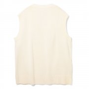 Жилет оверсайз унисекс Tad в сумке, молочно-белый арт. 16435.61 Жилет оверсайз унисекс Tad в сумке, молочно-белый арт. 16435.61