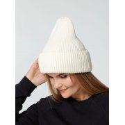 Шапка Flette, молочно-белая арт. 15692.61 Шапка Flette, молочно-белая арт. 15692.61