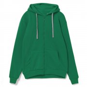 Толстовка на молнии с капюшоном Siverga, зеленая арт. 6895.92 Толстовка на молнии с капюшоном Siverga, зеленая арт. 6895.92