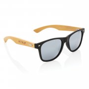 Солнцезащитные очки из переработанного пластика RCS с бамбуковыми дужками арт. P453.971 Солнцезащитные очки из переработанного пластика RCS с бамбуковыми дужками арт. P453.971