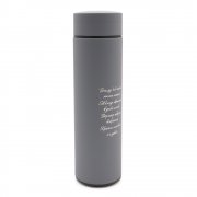 Термос Bronx софт тач, серого цвета